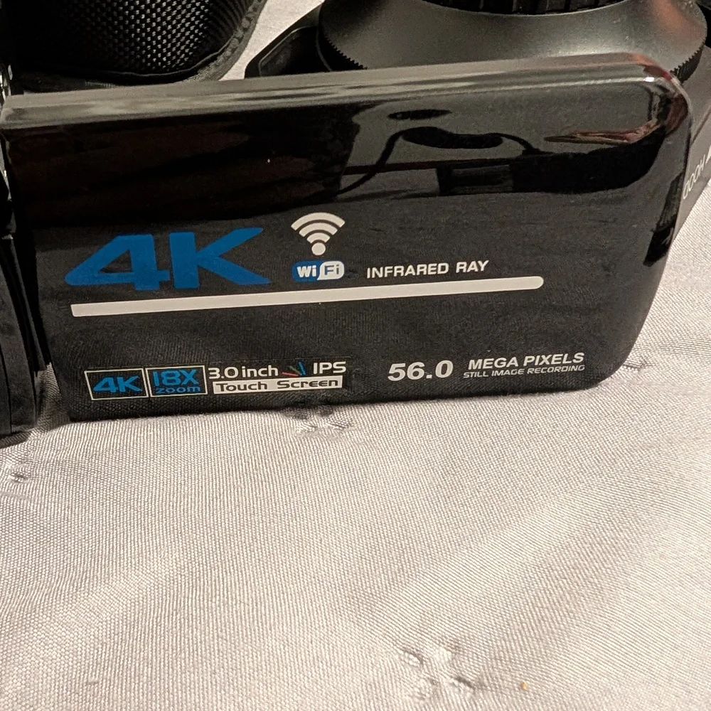 Black Video Camera Kit